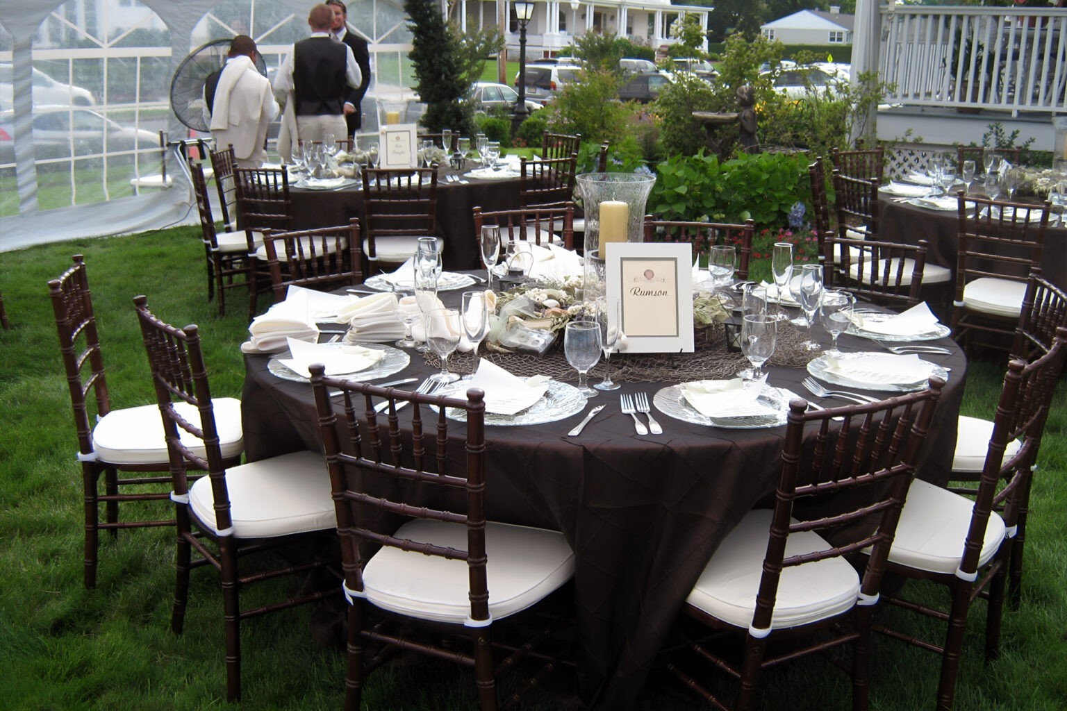 Tables & Chairs Ocean Tents & Party Rentals NJ